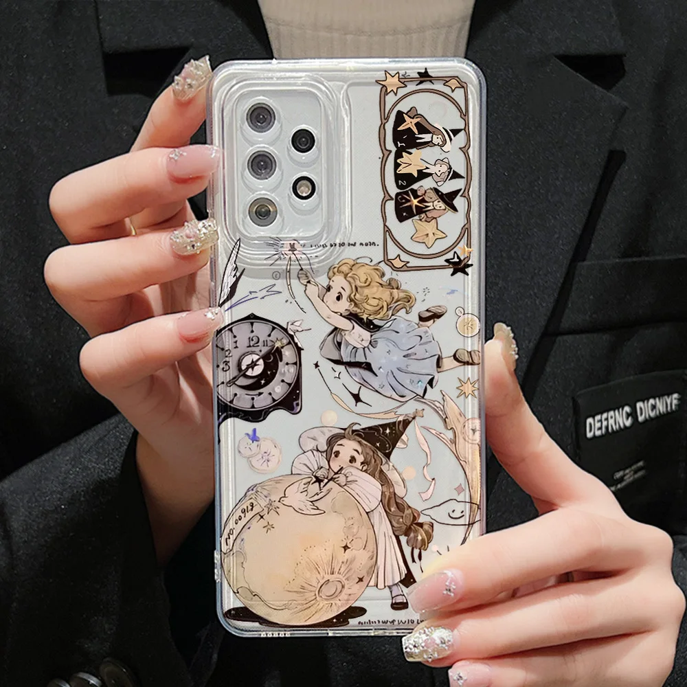 Silikon hülle für samsung a55 5g galaxy s24 ultra a54 a53 a52 a35 a34 a33 a32 a14 a13 a05 s23 plus s22 s21 s20 fe fundas abdeckungen