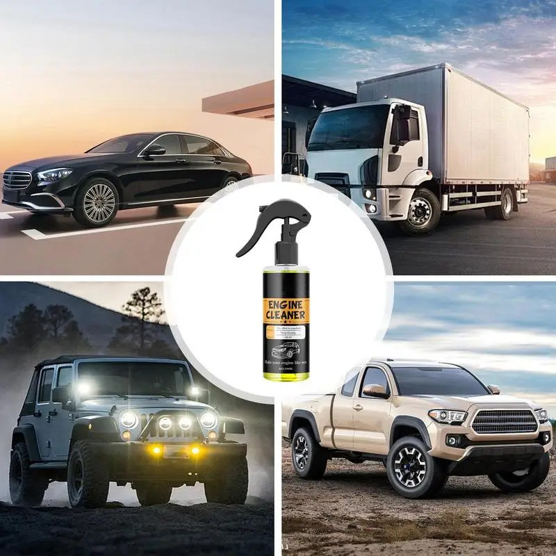 Engine Cleaner Spray Oil Tank Cleaner Engine Cleaner Engine Oil Cleaner Safe & Effective Degreaser Automotive Oil System Cleaner