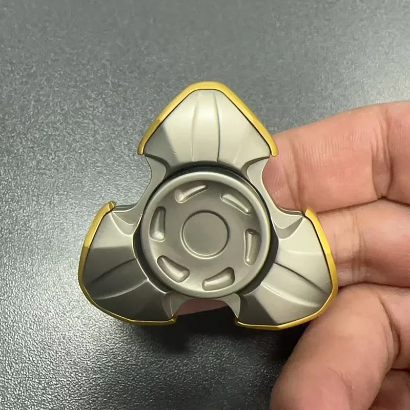 رواية مفتوحة درع تململ سبينر EDC المعادن اليد سبينر ADHD أداة لمكتب الإجهاد الإغاثة والاسترخاء ألعاب متململة هدية #5