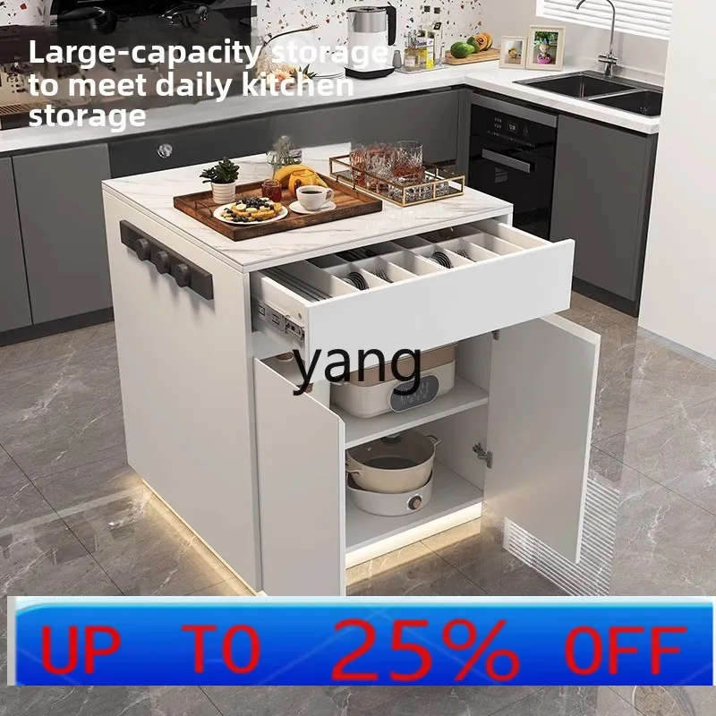LHH  single cabinet open rock slab island removable separate island cabinet