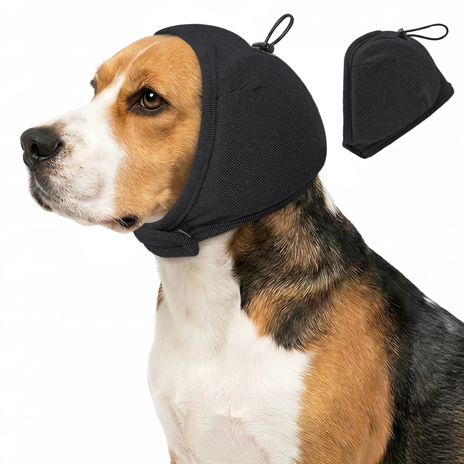 Pet Noise Cancelling Ear Muffs for Dogs, Hearing Protection Dog Ear Covers, Anti-scare Neck Wrap to Calm Anxiety