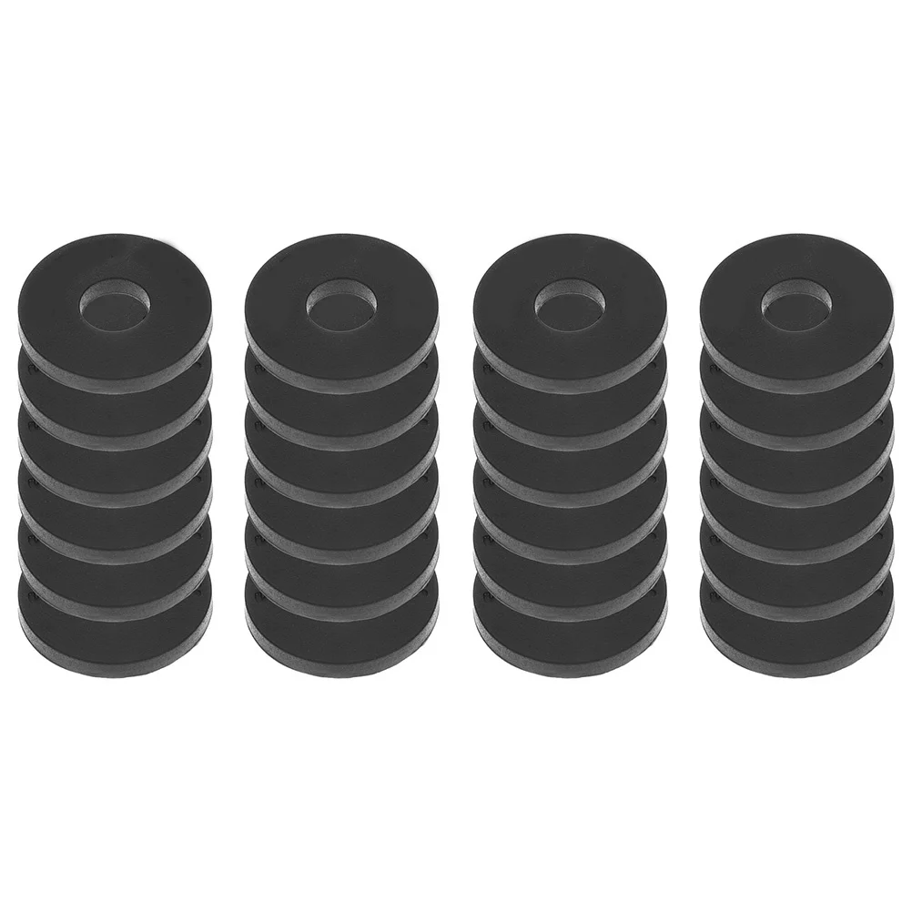 

24Pcs Guitar Strap Anti-Slip Pads Silicone Blocks Stable Secure Guitar Strap Locks for Electric Acoustic Bass Accessories