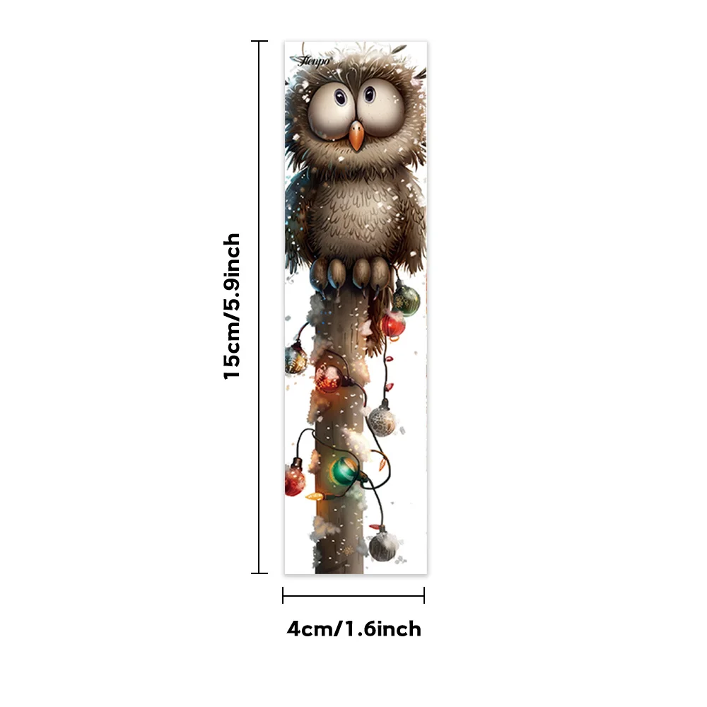 32pcs, Light Strip Wrapped Animal Bookmarks, Christmas, Teacher Gift, Back-To-School Holiday Gifts, Creative Artistic Designs