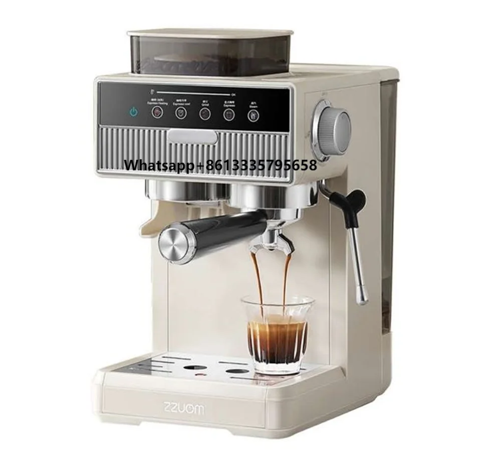 

Cheap Price Italian Multifunctional Automatic Coffee Machine with Grinder Electric for Home Office or Hotel Use
