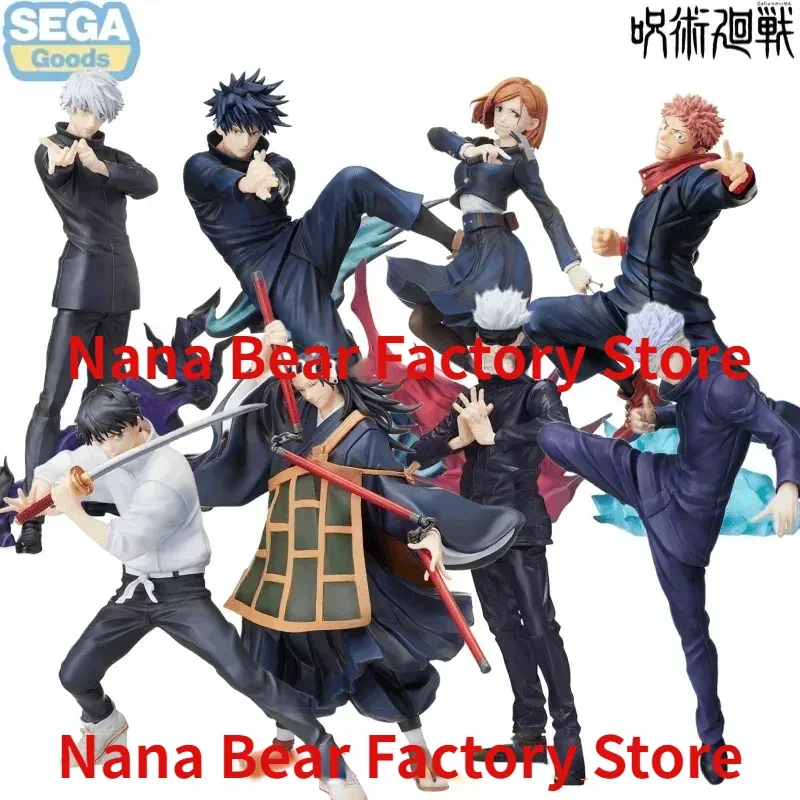 In Stock SEGA Original Jujutsu Kaisen Satoru Gojo Geto Suguru Okkotsu Yuta Fushiguro Megumi Toji Itadori Yuji Anime Figure Toys