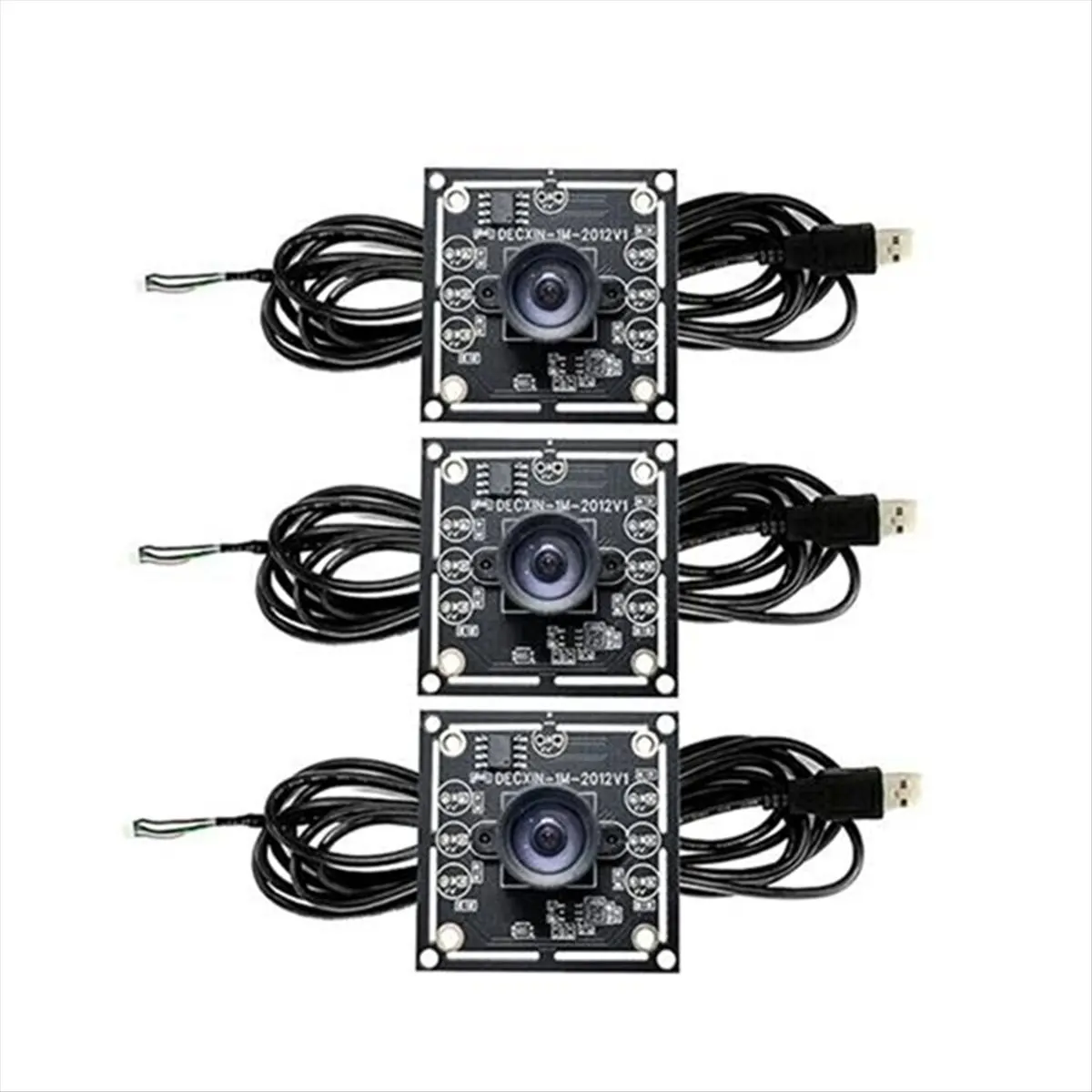 !ABGZ-3Pcs 100 Degree Camera Module 1MP OV9732 1280x720 USB Free Driver Manual Focus,with 1 Meter Cable for WinXP/7/8/10