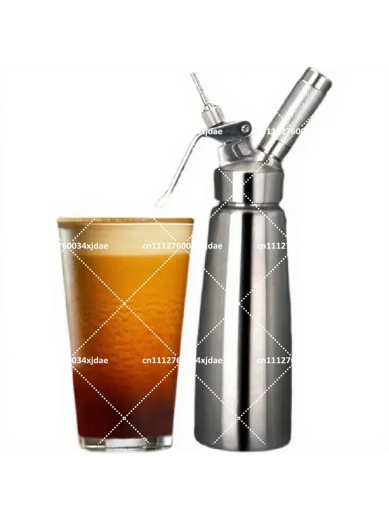 Stainless Steel Nitro Cold Brew Coffee Maker Bottle for DIY Iced Coffee Tea