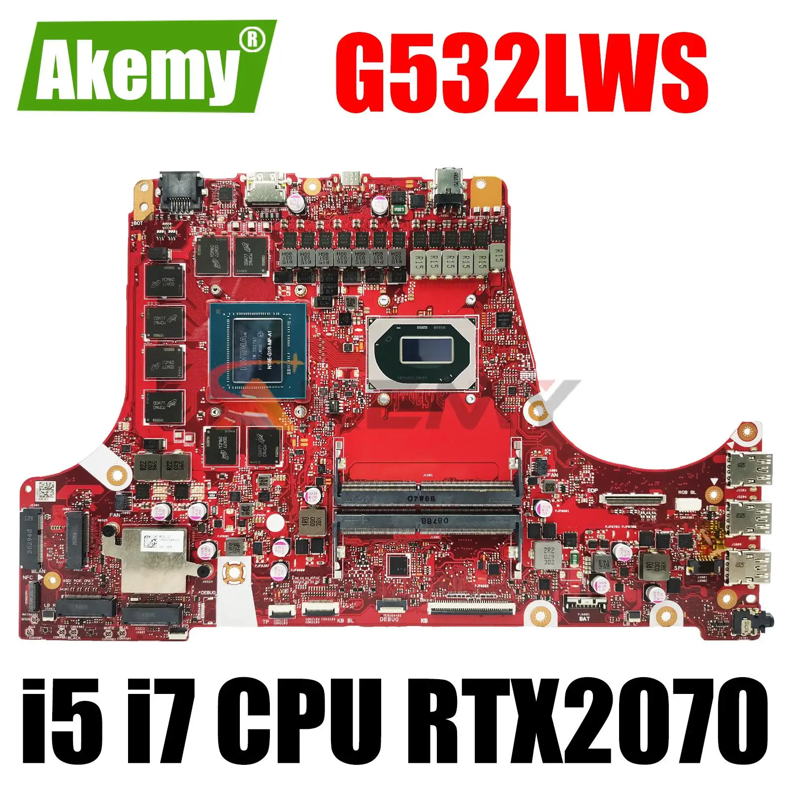 For ASUS ROG Strix Scar 17 G732L SCAR G732 G732LWS G732LXS G732LWR G732LWV G732LWSR G731LWS G733LWS G732LWG Motherboard G732LXS