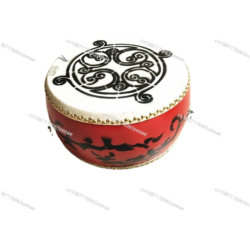 Stepping Drum Han Tang Xianghe Song Dance Props Adult and Children Standing Drum Cowhide Thickened Performance Drum