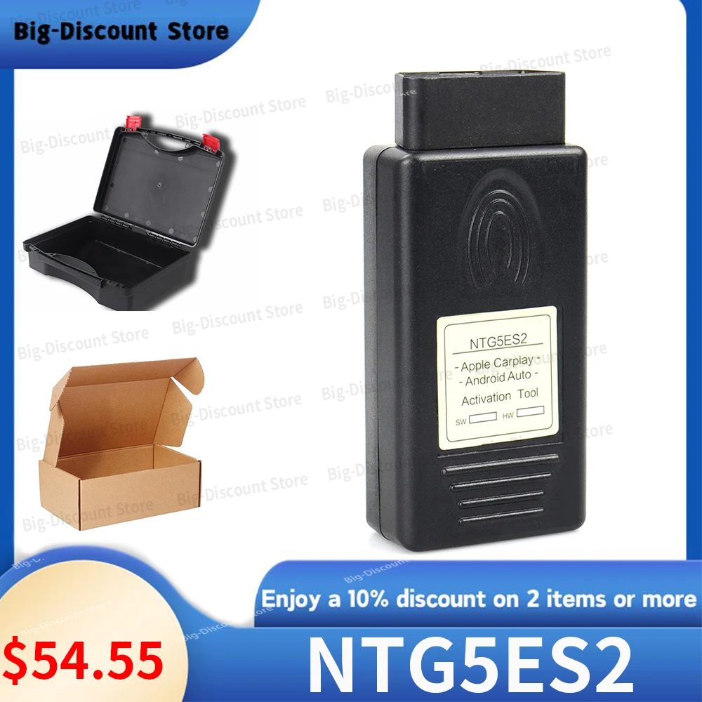 

For Apply Carplay NTG5ES2 For Android Auto OBD2 Car Activation Tool NTG5E S2 For Mercedes For Benz Activator For iPhone/Android