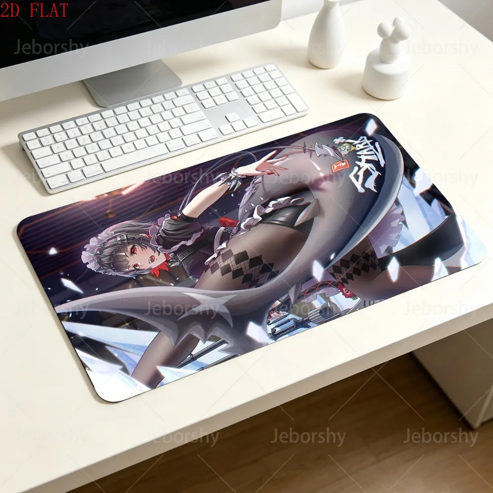 New Zenless Zone Zero Ellen Joe Large Gaming Mouse Pad Non Slip Rubber Desk Mat Anime Keyboard Pad for Gamer Birthday Gift