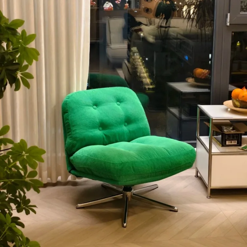 

Green Small Balcony Chairs Vover Modern Simple Ergonomic Lazy Chair Comfy Relax Cadeiras De Sala De Estar Home Furniture