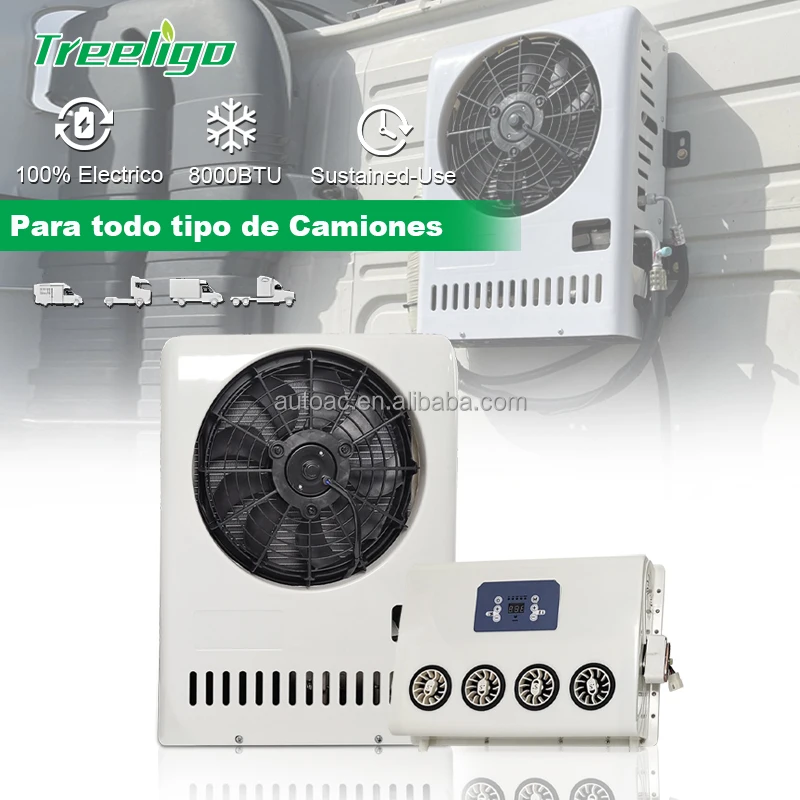 

Treeligo Powered Air Conditioning Systems Truck Rv 12V 24V Tractor Cab Air Conditioner Apu Unit For Trucks Ar Condicionado 12V