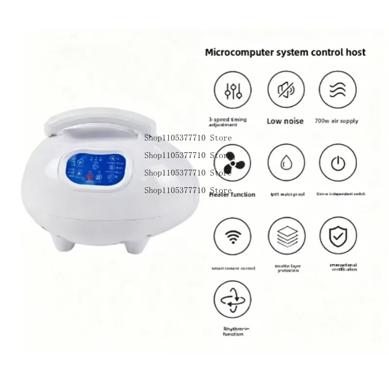 Ozone Spa Mat Ultrasonic Bubble Massage Home Bath Bubble Bath Spa Machine Spa Tubs Remote Control Machine with Mat