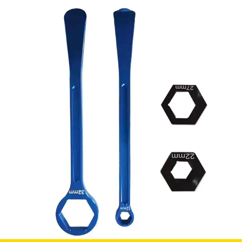 

SZCH Aluminum Tire Lever Wrench Tool Set Motorcycle Tire Change 13/22/27/32mm Universal Motorbike Tyre Installation Tool