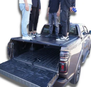 Ousaier Exterior Accessories Manual Retractable Roller Cover Truck Bed Cover For Tundra 83.3 Inch 2007