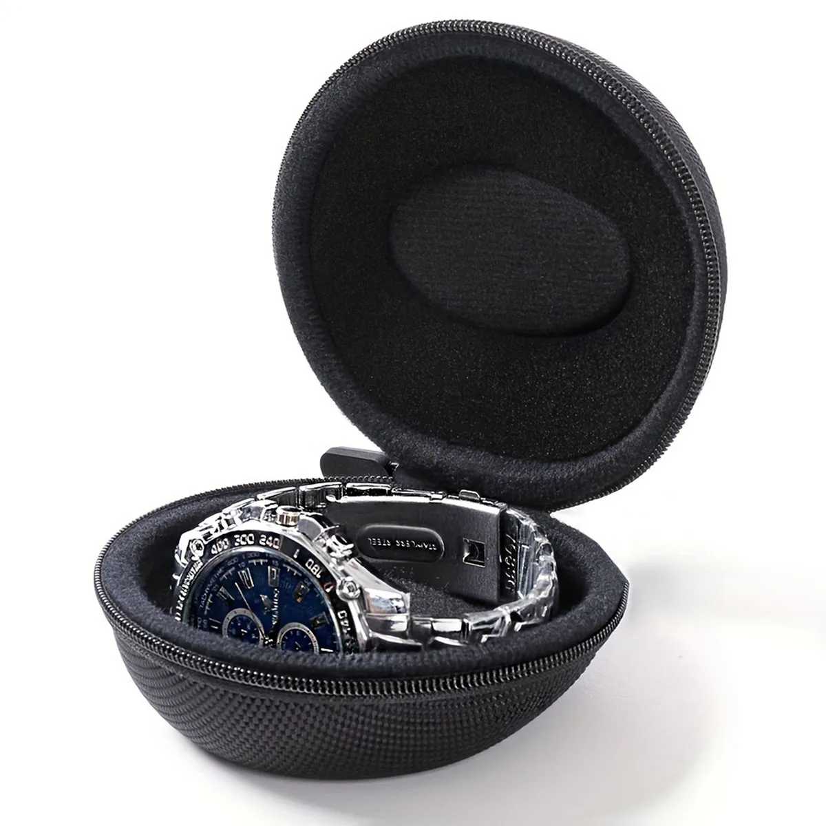 1pc Tragbare EVA Einzelne Uhr Reise Fällen Wasserdichte Uhr Lagerung Organizer Box Uhr Halter Smartwatches Behälter mit Reißverschluss