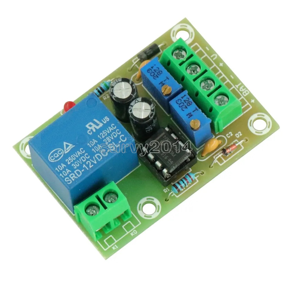 XH-M601 Battery Charging Control Board 12V Intelligent Charger Power Control Panel Automatic Charging Power