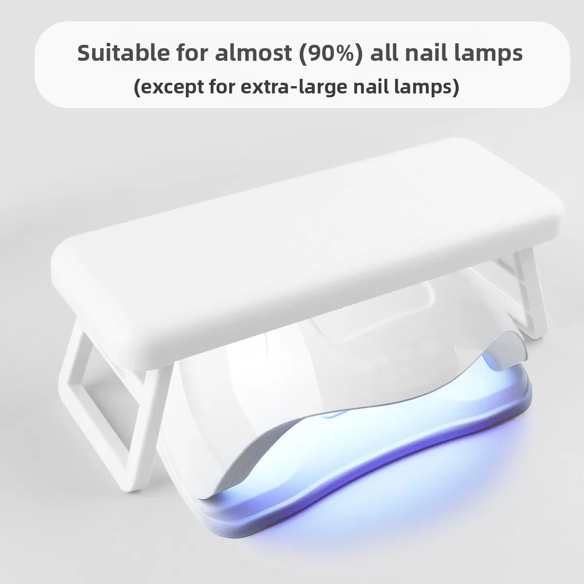 1 個折りたたみ式ネイルアートハンド枕マット付きマニキュア練習クッションホルダーアクリルジェルネイルサロンテーブルスタンド快適