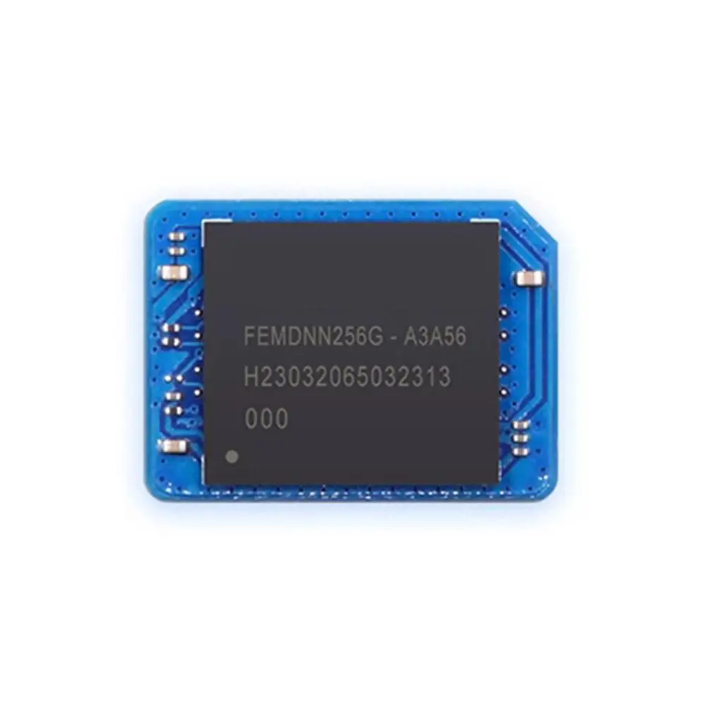 EMMC-Power Outage Protection Module, placa com rápido desenvolvimento de velocidades de leitura e gravação, Orange PI 5 Plus, 32GB, 64GB, 256GB