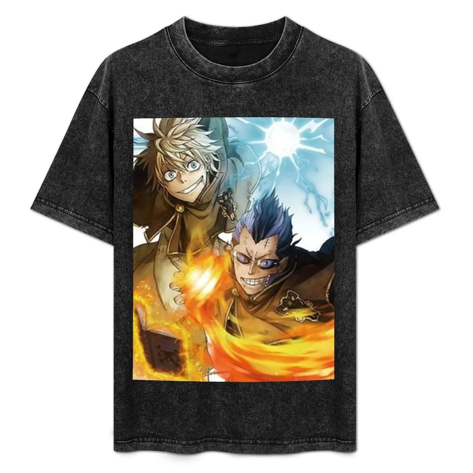 Luck Voltia and Magna Swing T-Shirt anime clothes shirts graphic tees customs design your own mens shirts graphic tee