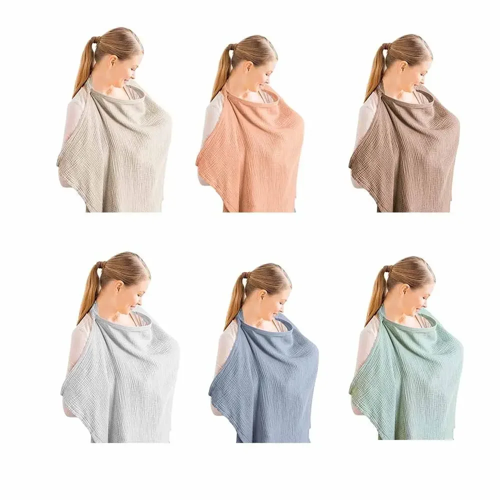 Breathable Breastfeeding Cover Baby Feeding Nursing Covers Adjustable Nursing Apron Outdoor Privacy Cover Mother Nursing Cloth