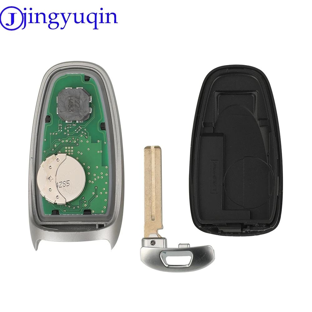 Jingyuqin Kunci Mobil Jarak Jauh ID47Chip 433MHz untuk Hyundai Sonata Nexo Grandeur Tucson Santa Fe 95440-S8510