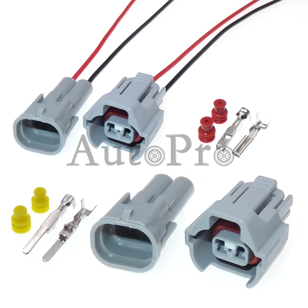 

1 Set 2 Hole 6189-0383 PA847-02127 15316989 6189-0670 Starter Auto Waterproof Plug for Lexus Car Nozzle Wire Harness Socket