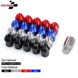 Car Anti-theft 6061 Aluminum Alloy Wheel Lock Nuts Length 35MM M12*1.5 M12*1.25 Jdm Aftermarket Lug Nuts