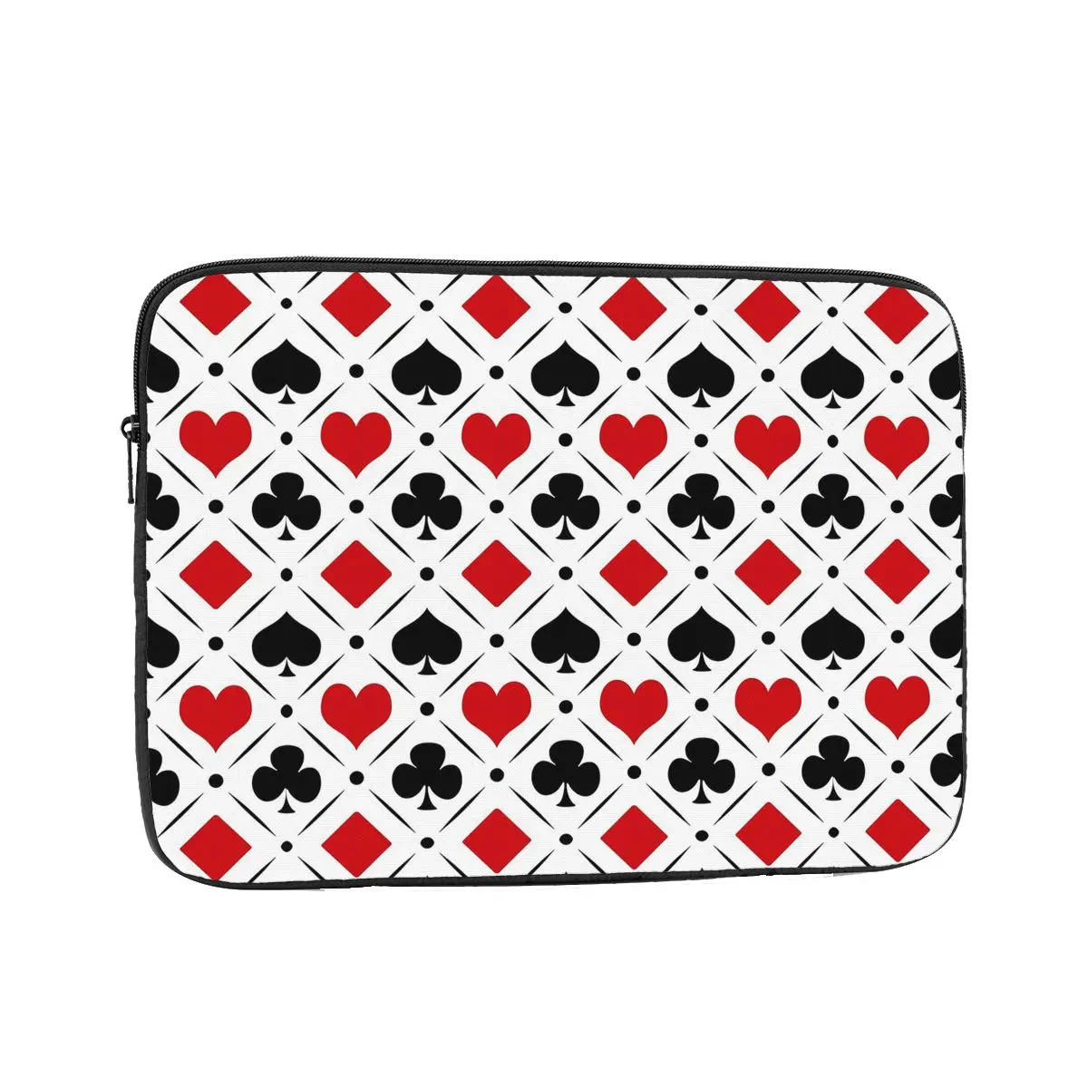 playing-card-suits-symbols-poker-laptop-sleeve-cover-bag-10-12-13-15-17-inch-notebook-bag-sleeve-tablet-shockproof-case-bag