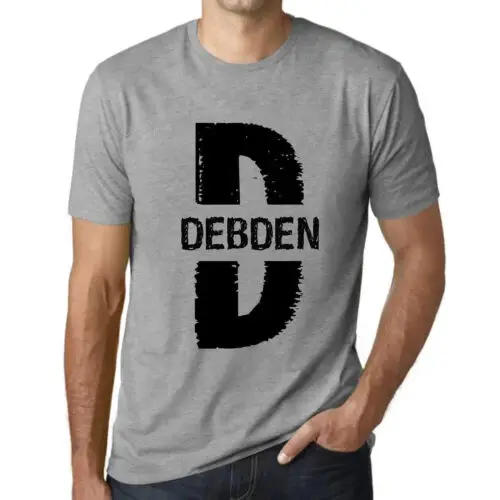 Herren Grafik T-Shirt Debden Öko-Verantwortlich Vintage Jahrgang Kurzarm Lustige