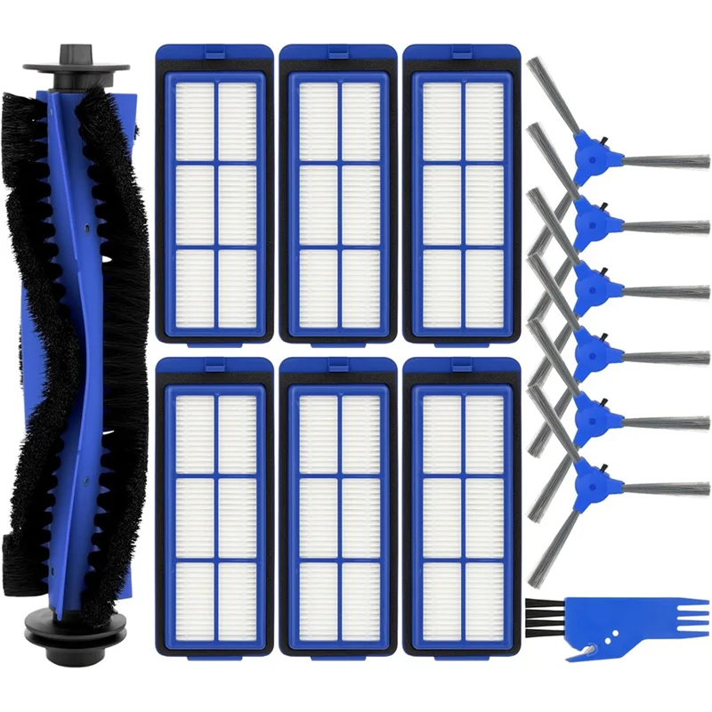 【مشعبية】مجموعة قطع غيار للمكنسة الكهربائية الروبوتية الهجينة Eufy Robovac 11S Max و15C Max و30C Max وG30 Edge وG10