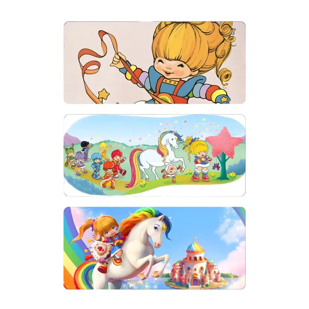 Bright Rainbows Brites Mouse Pad Mousepad Large Gaming LockEdge Thickened PC Table Desk Mat