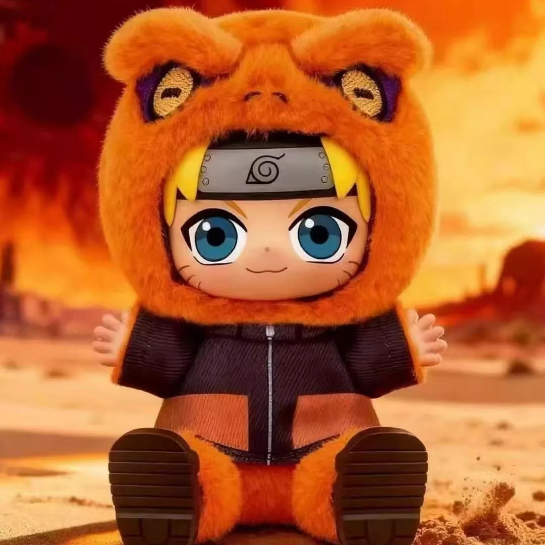 Naruto Cute Beast Sitting Party Series, Second Round, Vinyl Plush Blind Box, Shippuden Pendant Doll view 4