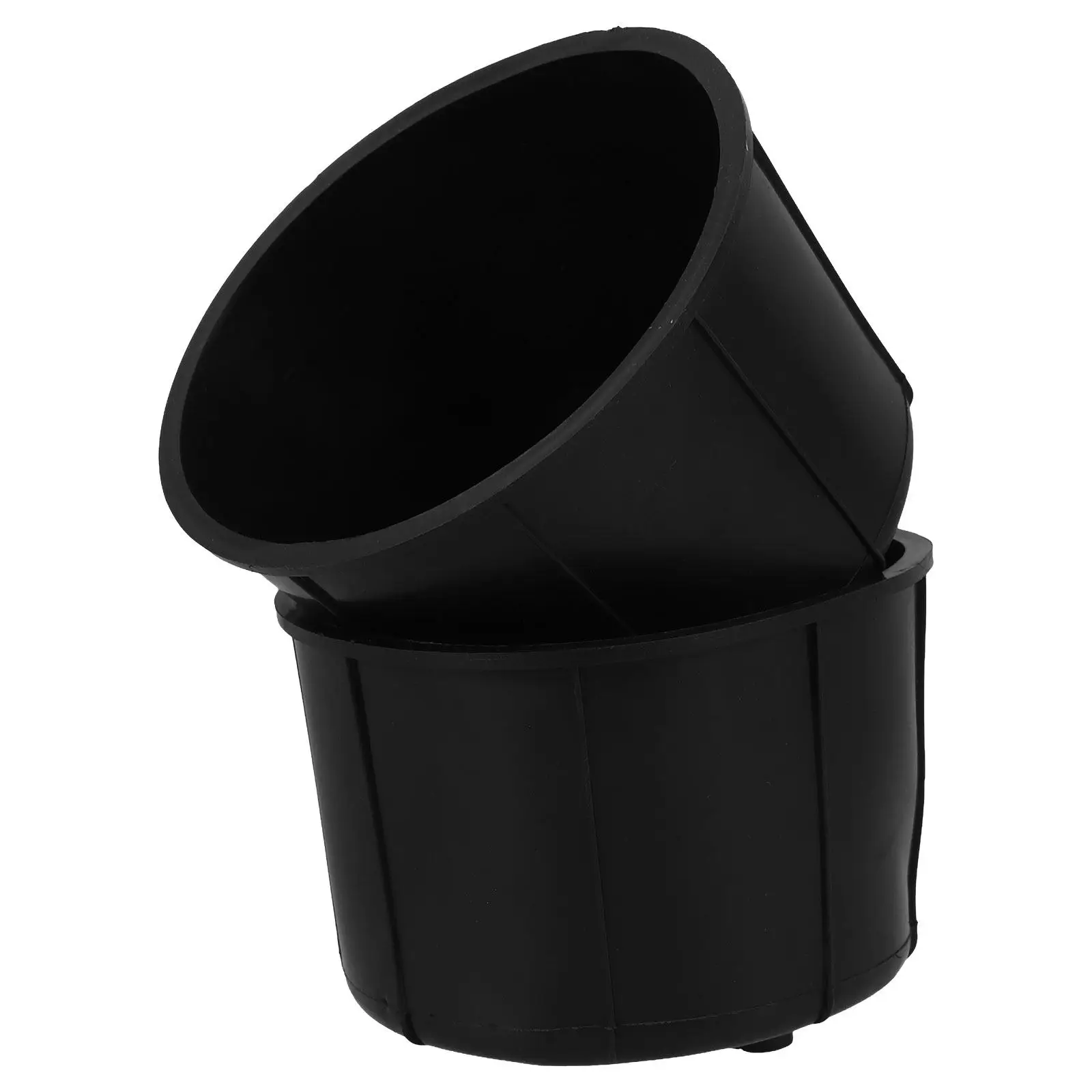 1Pair Car Cup Holder Insert for Center Console Automotive Rubber Liner Replacement Upgrade Non-Slip Surface Smooth Finish Uv