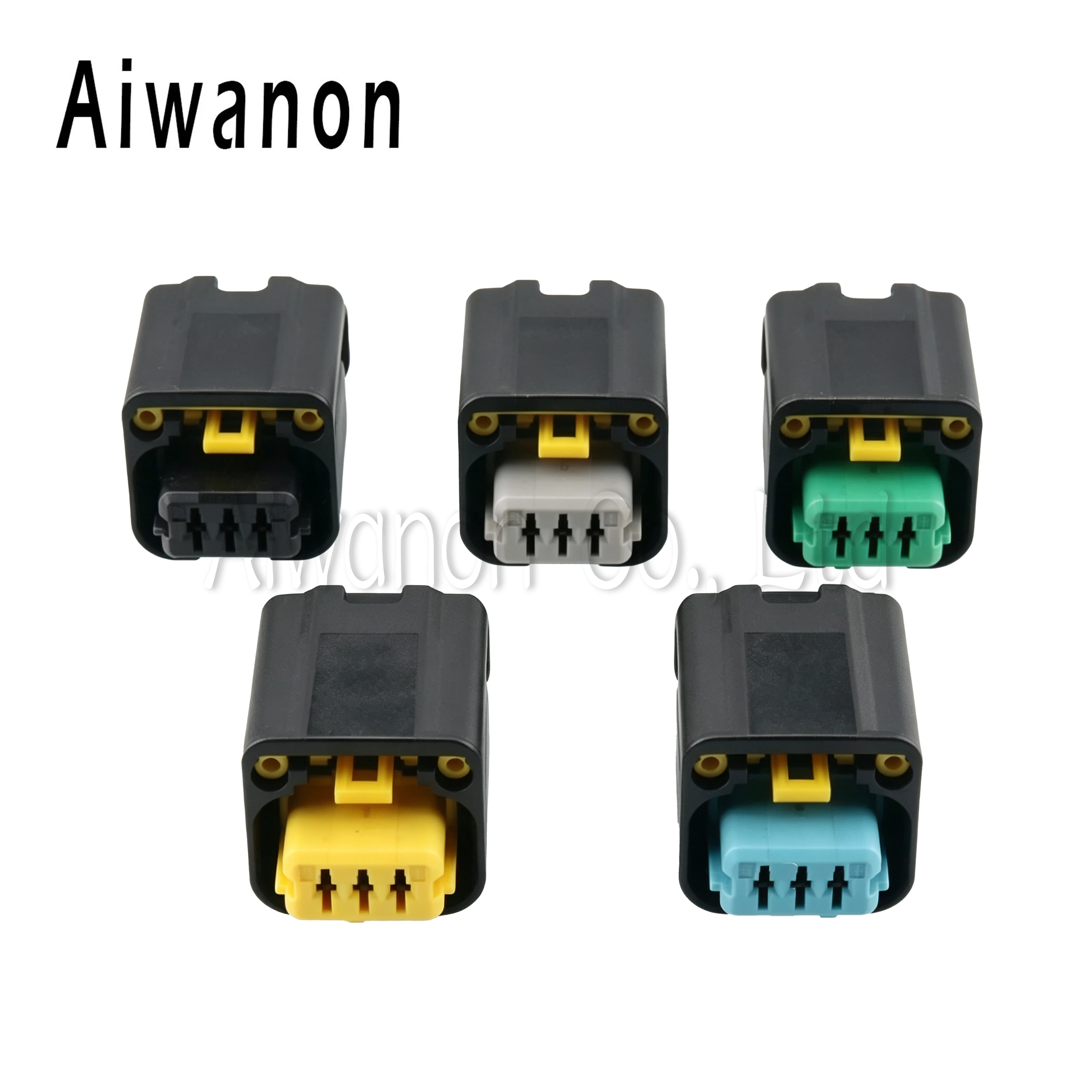 1 Set 3 Pin Auto Crankshaft Sensor Electrical Connector Wire Harness Plug 1801179-1 1801179