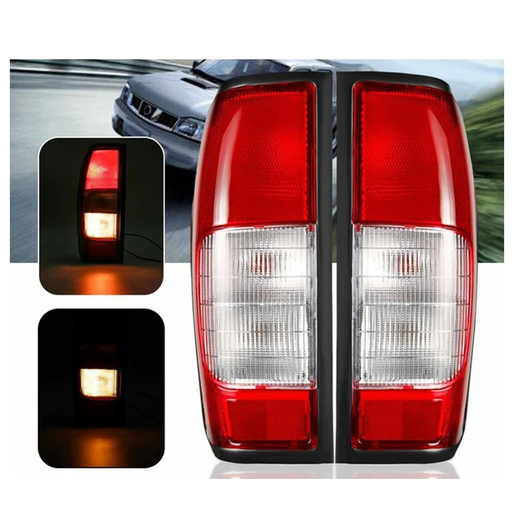 

Pair Tail Light Brake Lamp Light for Nissan Navara W/ Wire Harness Main in Car Light