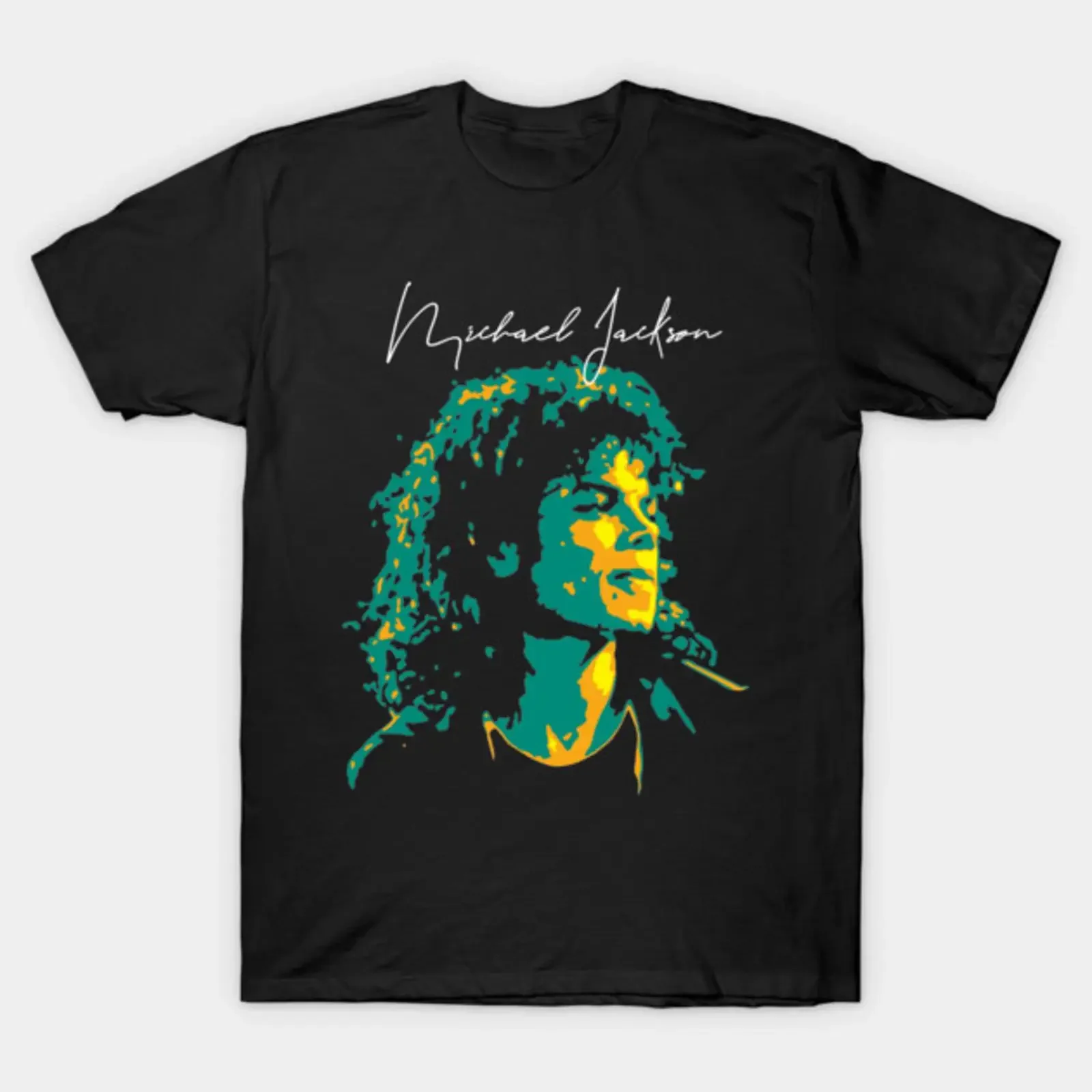Michael Jackson Pop Art Joseph an American singer songwriter and dancer Joe T Shirt vintage Washed Casual Soft Unisex graphic