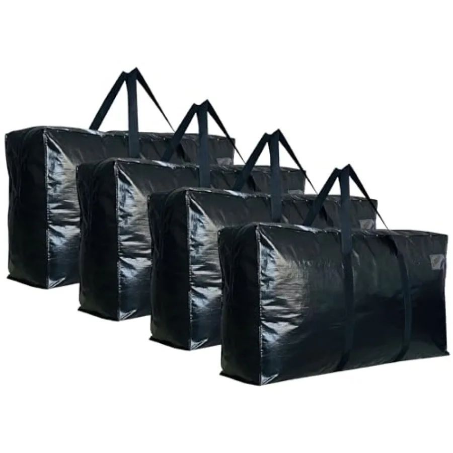 

Extra Large Storage Bags Jumbo Moving Tent Storage Bags Waterproof Foldable Big Black XXL Duffle Bag for Travel 42x23x13.5inch