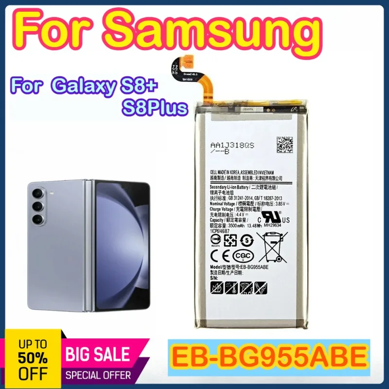 

EB-BG955ABE Genuine Battery For Samsung Galaxy S8+ S8 Plus+ G9550 G955 G955F G955A G955T G955S G955P EB-BG955ABA Bateria