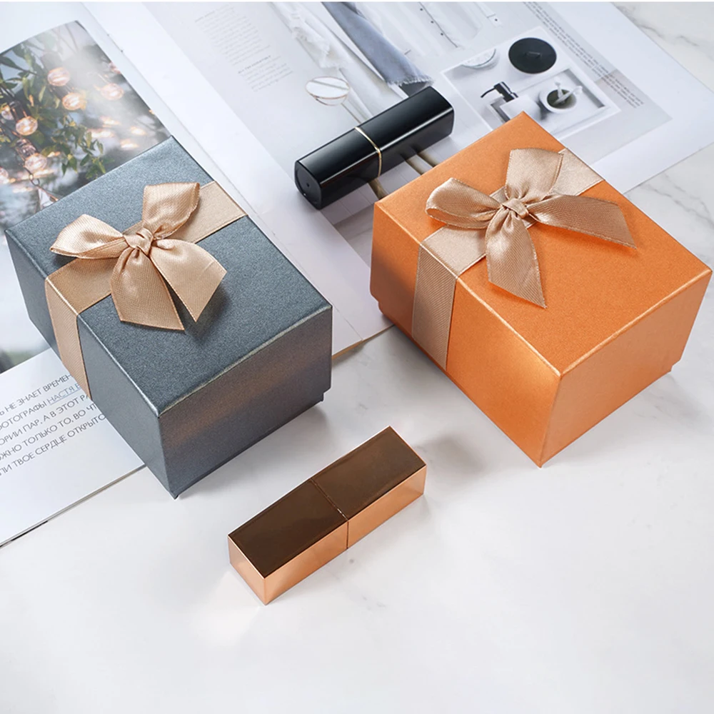 새로운 나비 매듭 시계 상자 베개 남성 여성 시계 선물 보석 주최자 천지와 지구 커버 사각형 종이 포장 상자