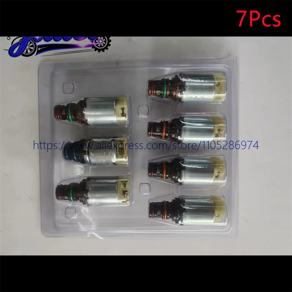 New 6F35 6R80 solenoid valve 7-piece set suitable for Ford Escape Fusion Mazda CV6Z-7G391-A after 2009 Transmission 6F15