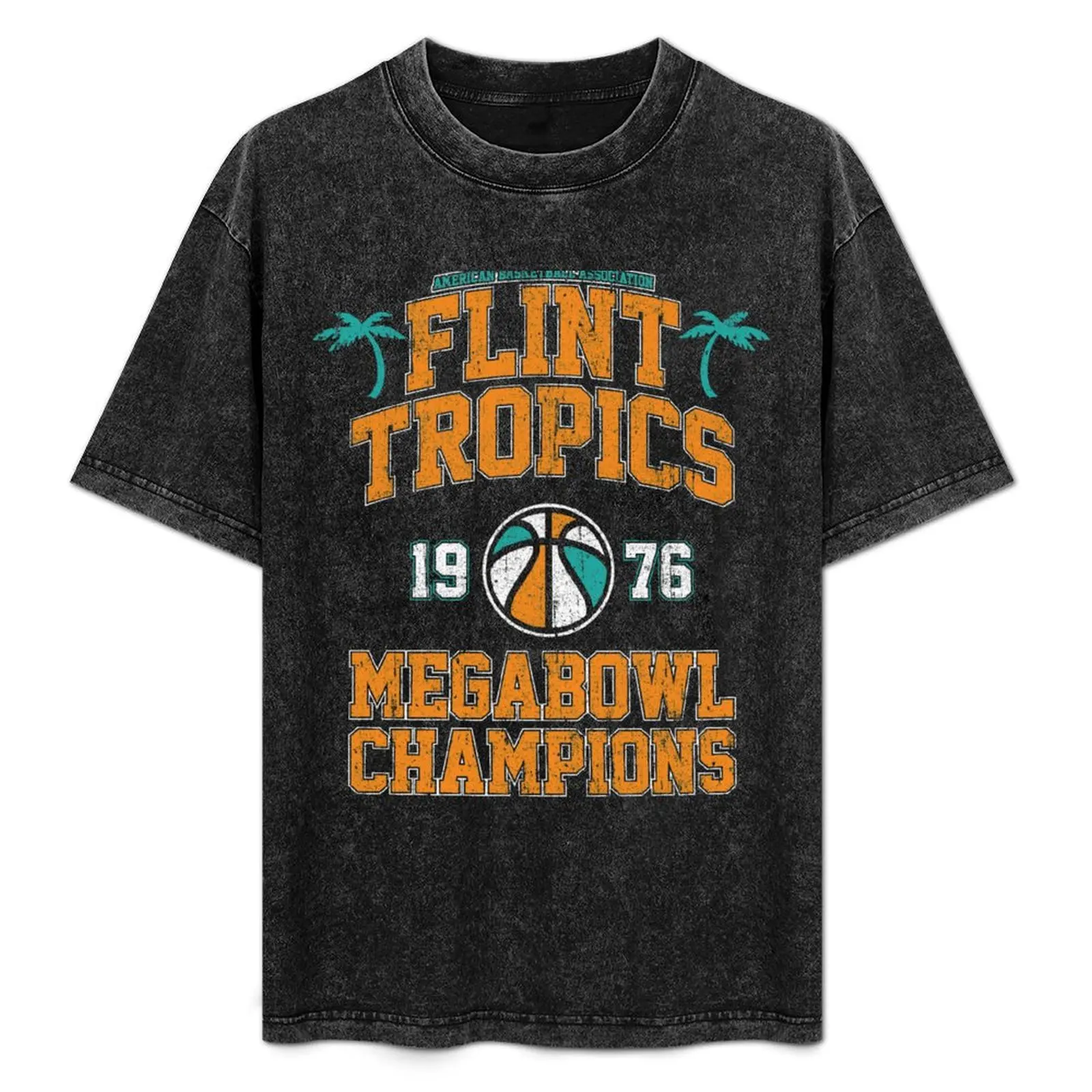 Flint Tropics Megabowl Champions T-Shirt customs cotton man t-shirts oversized t shirt t shirts for men graphic