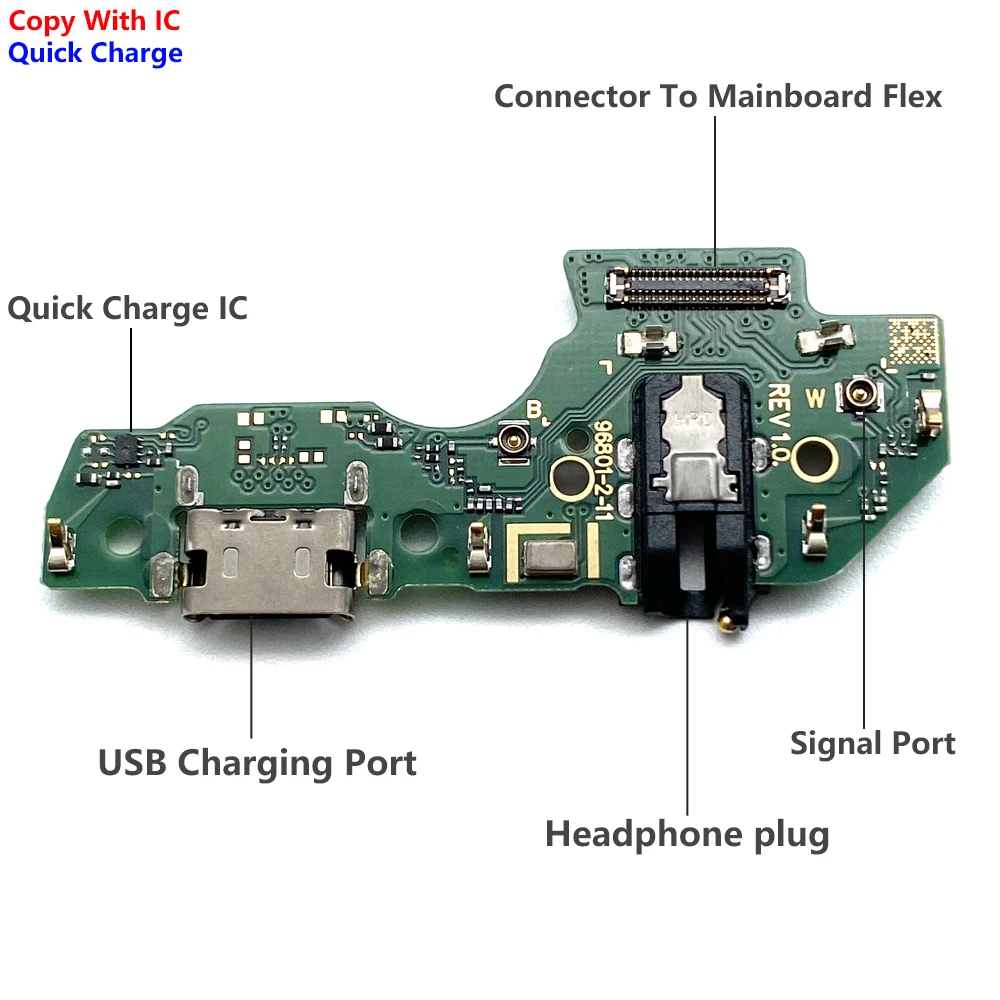 Cargador de carga rápida USB, Cable flexible de placa base principal para Samsung A22, A32, 4G, A33, 5G, M22, M31S, M32, M325F, M51, placa de