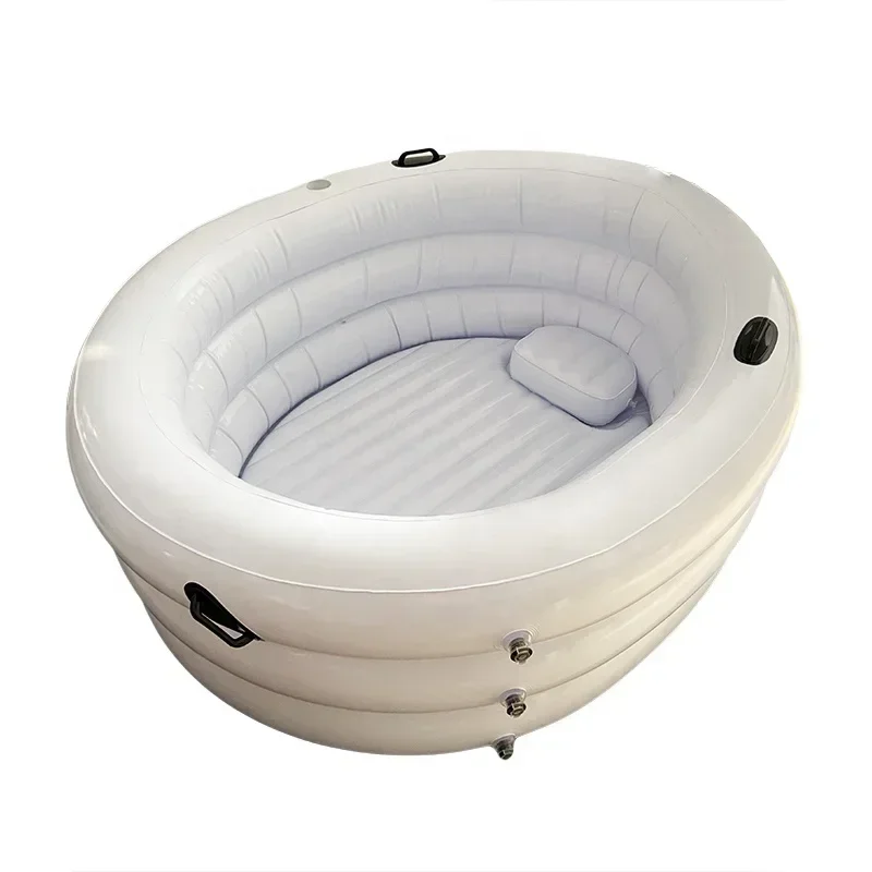 Portable PVC Birth  Inflatable Folding Adult Ice Bath recovery pool