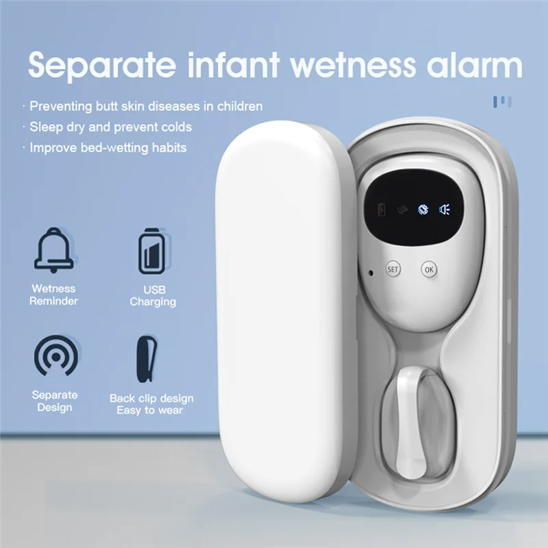 Wireless Bedwetting Alarm Best Bed Wetting Enuresis Alarm Nocturnal Wetting Alarm Baby Children Potty Training