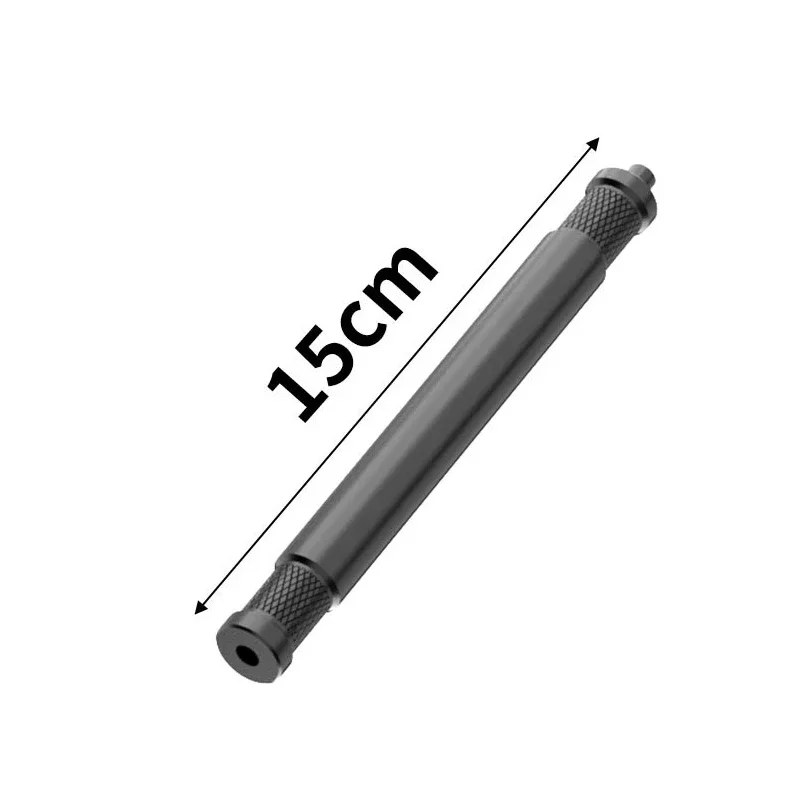 15cm Aluminiumlegierung Verlängerungsstange 1/4 Schraube Stativ-Verlängerungsstange für GoPro Hero 13 12 Insta360 X5 DJI OSMO Action 6 Kamera Vlog – Detail 2