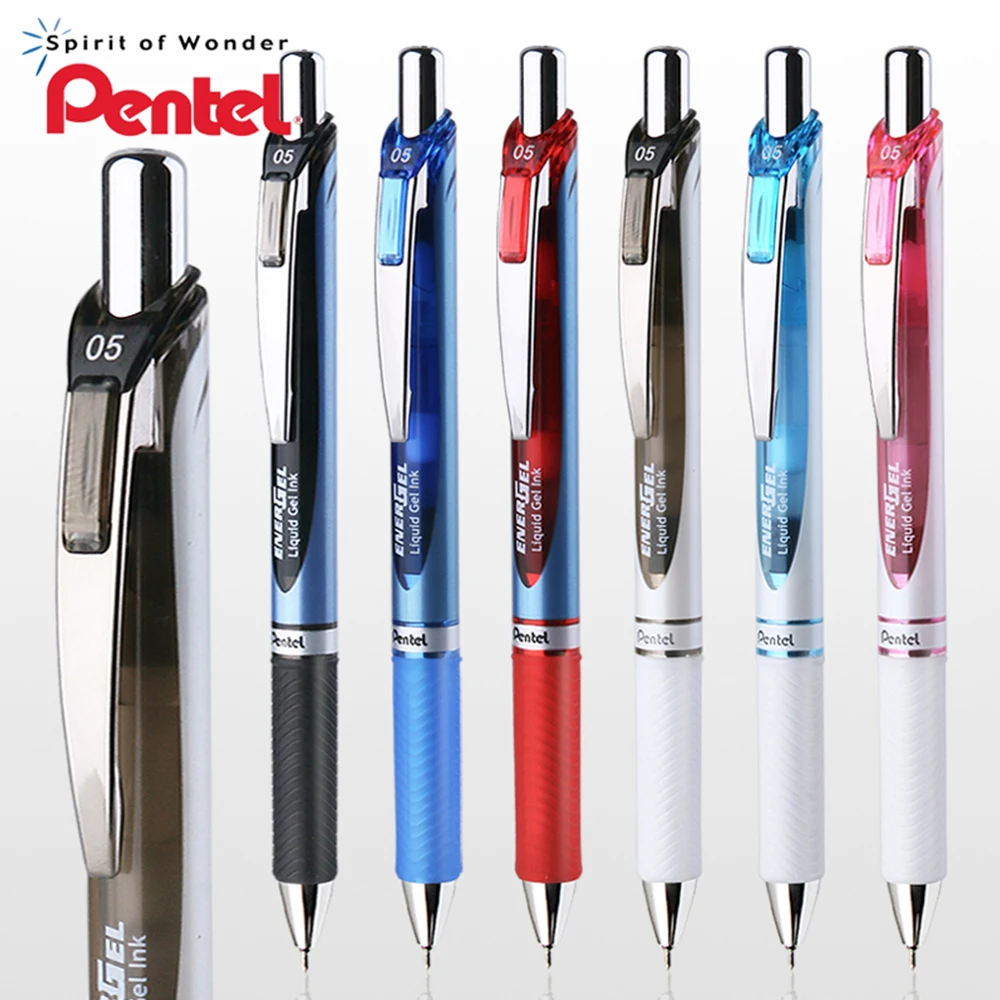 

Гелевая ручка Pentel BLN75, 6/12 шт., гладкая скорость, сухая искусственная ручка, 0,5 мм, школьные принадлежности, японские канцелярские принадлежности