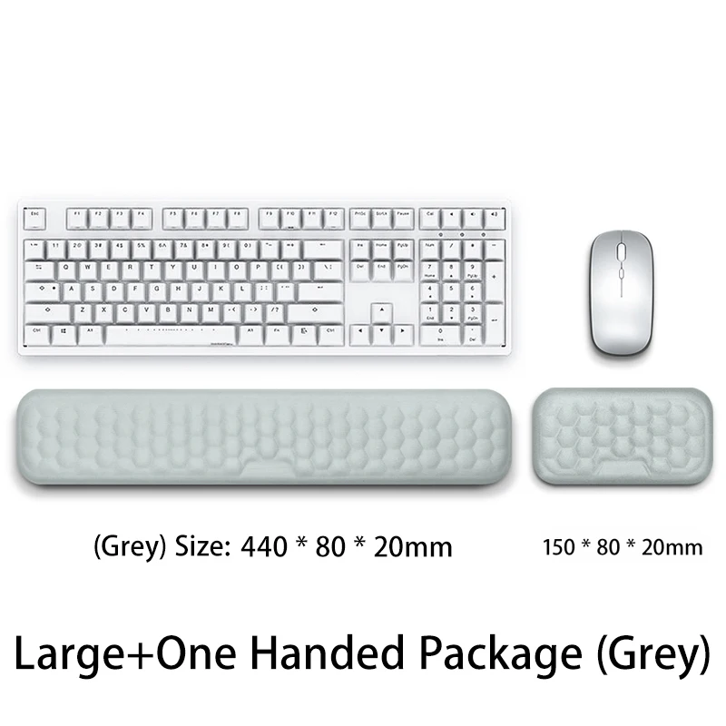 NONE Tastatur Maus Handgelenk Rest Ergonomische Büro Tippen Schützen Entspannen Handgelenk Memory Foam Laptops Maus Pad Computer Notebook Maus Pad 9