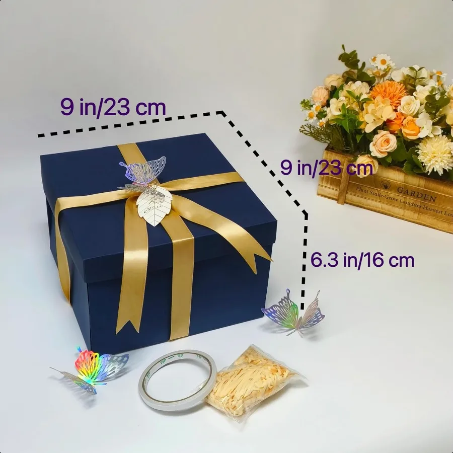 Explosion DIY Explosion Gift Box with FiveStory Main Part Assembled Surprise SnackFiveStory Box for Birthday Gift Anniversary V
